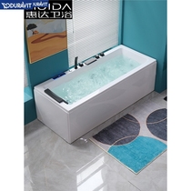Duravit home acrylic bathtub small apartment smart constant temperature bathtub surf massage double skirt bathtub 1