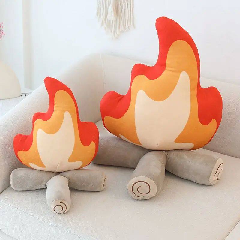 Shellfire Plush 30/45cm Fashion Simulation Bonfire Plush Toy Soft Stuffed Ca