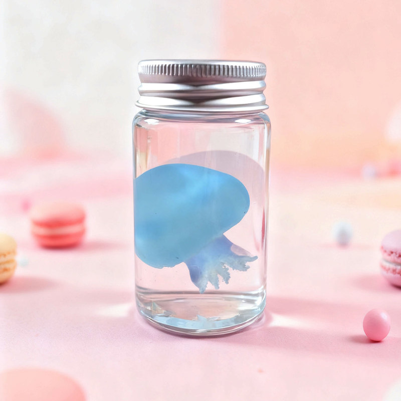 Papuan Nitric Jellyfish, Blue Jellyfish, Internet-Famous Jellyfish, Specimen, Cultural and Creative Store, Birthday Gift, Decorative Craft, Niche Product Papuan Nitric Jellyfish, Blue Jellyfish, Internet-Famous Jellyfish, Specimen, Cultural and Creative Store, Birthday Gift, Decorative Craft, Niche Product