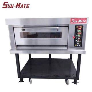 SunMate/Sanmai SEC-1Y one-layer two-plate electric oven commercial electric oven baking cake shop pizza oven