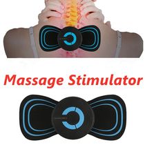 Mini Electric Necker Massager Pad Low Frequency Pulse Stimulat