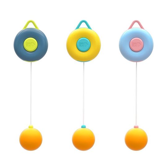 Suspension table tennis trainer for children indoor parent-child practice sensory integration suspension correction vision hand-eye coordination exercise