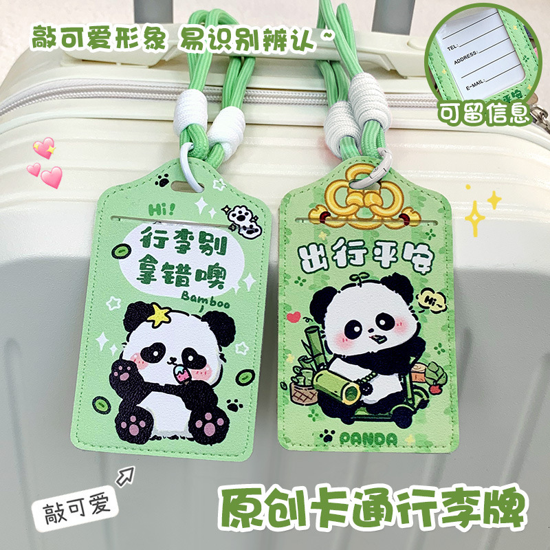 Creative Luggage Anti-Loss Tag Travel Suitcase Identification Tag Anti-Misidentification Tag Hanging Tag Creative Luggage Anti-Loss Tag Travel Suitcase Identification Tag Anti-Misidentification Tag Hanging Tag
