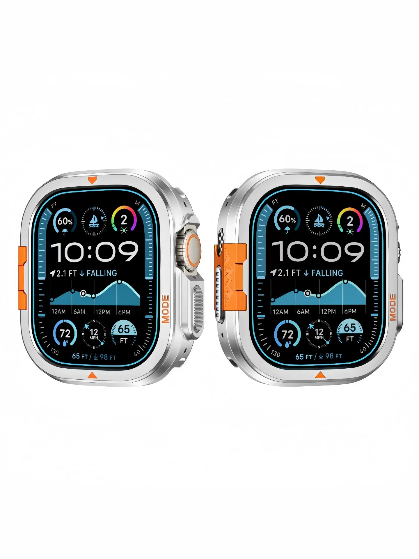 Подходит для Apple iWatch S10/S11 защитный чехол для часов Alpine спорт металлический против падения