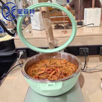 Xingfite Atour Hotel Electric Heating Insulation Boiler Hotel Buffet Breakfast Dishes Heating Buffy Stove Commercial