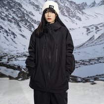 APVCX ski suit womens professional veneer double board 23 years new waterproof windproof abrasion resistant 3L full press glue