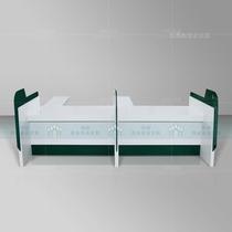 Bank non-cash counter business reception desk low cabinet semi-enclosed financial management credit desk reception signing counter