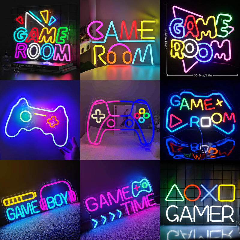 E-Sports Room Perforated Board Decorative Lights Create a Dreamy Scene, Led Neon Lights, Internet Cafe Wall-Mounted Atmosphere Lights E-Sports Room Perforated Board Decorative Lights Create a Dreamy Scene, Led Neon Lights, Internet Cafe Wall-Mounted Atmosphere Lights