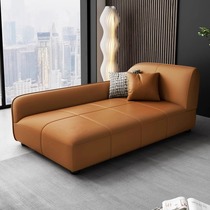 Light luxury imperial concubine sofa waterproof and cat-scratch leather living room balcony casual single sofa small apartment bedroom lazy chair