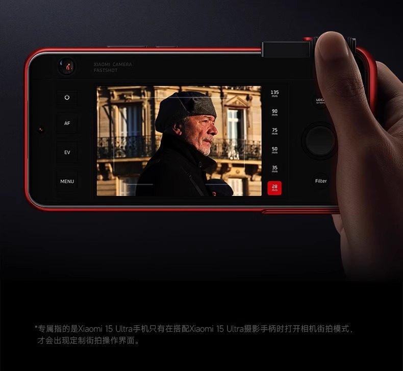 Xiaomi 15 Ultra Photography Kit, Camera Grip Leica Case for Phone
