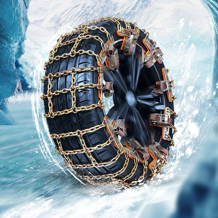 Car Non-slip Chain 2023 New Plus Coarse Chain Cross-country Suv Vans General Tire Snow Pavement-Taobao