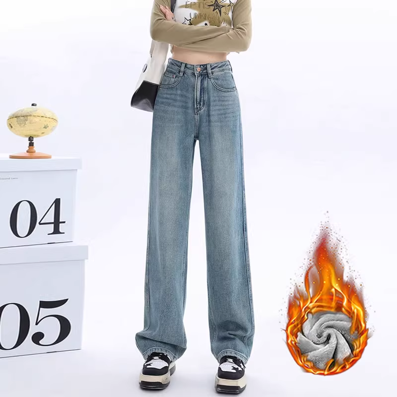 【牛仔系列】韩系时尚牛仔背小众显瘦半身裙高腰牛仔裤阔腿裤ak