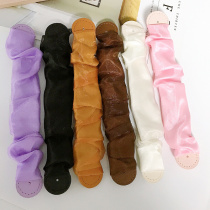 Korean style large intestine silk cloth wrist strap diy mobile phone case jewelry accessories pleated belt mobile phone case anti-fall wrist strap for women