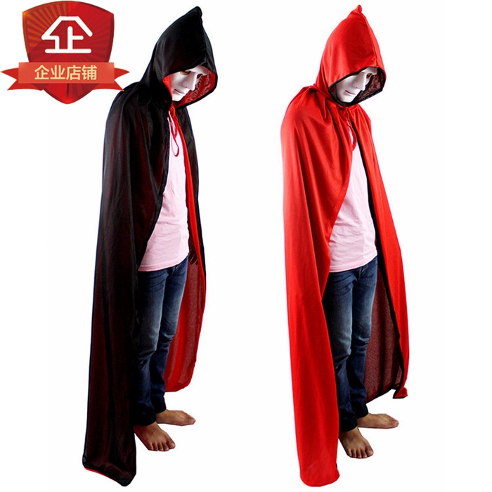 Halloween Áo Cosplay Hóa Trang Trang Phục Phù Thủy Áo Choàng Phù Thủy Quốc Áo Choàng Pháp Sư Trang Phục