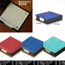 Faramond box leather stamping effect professional note storage message paper printable special edition note box note box holder