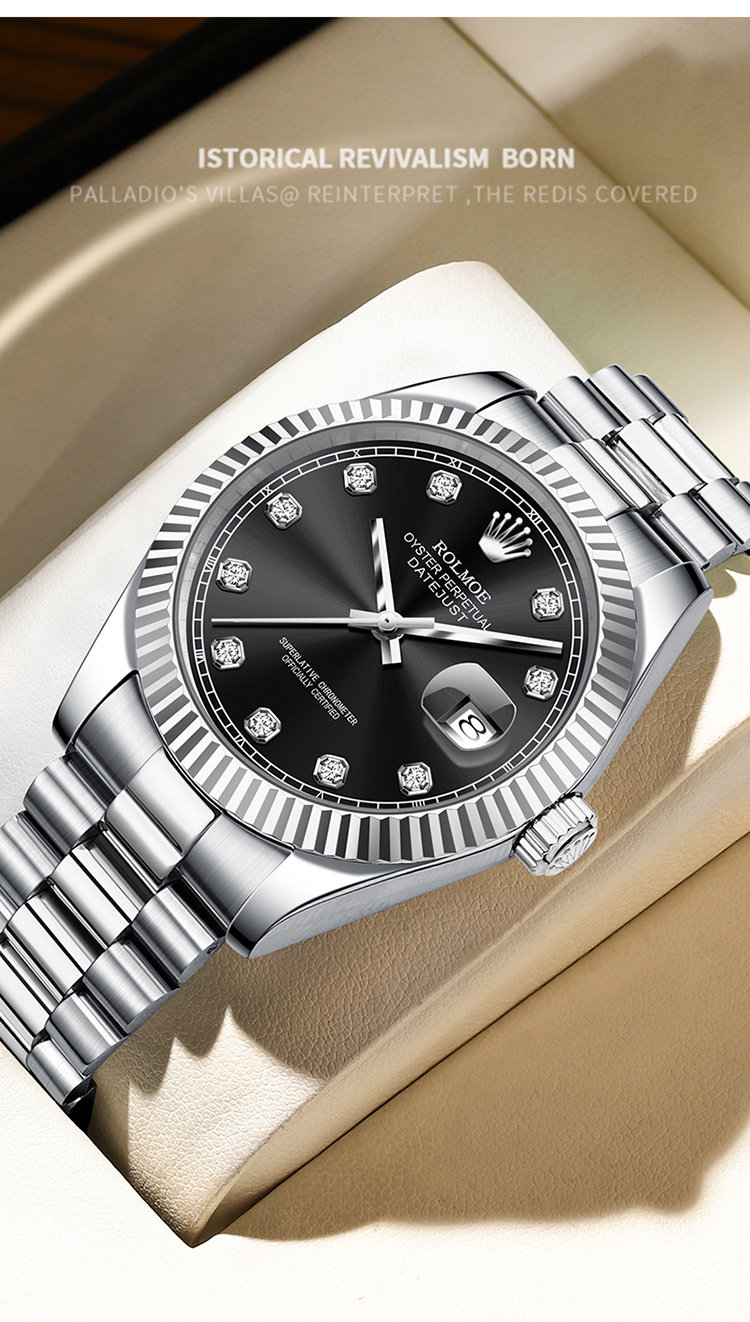 Часы 瑞士正品劳力男士手表蚝式日志型防水经典金劳全自动机械表手表男