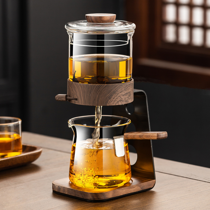 Kung Fu Tea Set Magnetic Glass Tea Infuser Tea-Water Separation Pot Office Tea Maker Teapot Lazy Tea Brewing Gadget Kung Fu Tea Set Magnetic Glass Tea Infuser Tea-Water Separation Pot Office Tea Maker Teapot Lazy Tea Brewing Gadget
