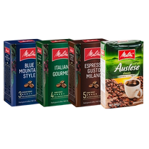 Melitta imported medium dark roasted Arabica Italian American coffee powder 250g