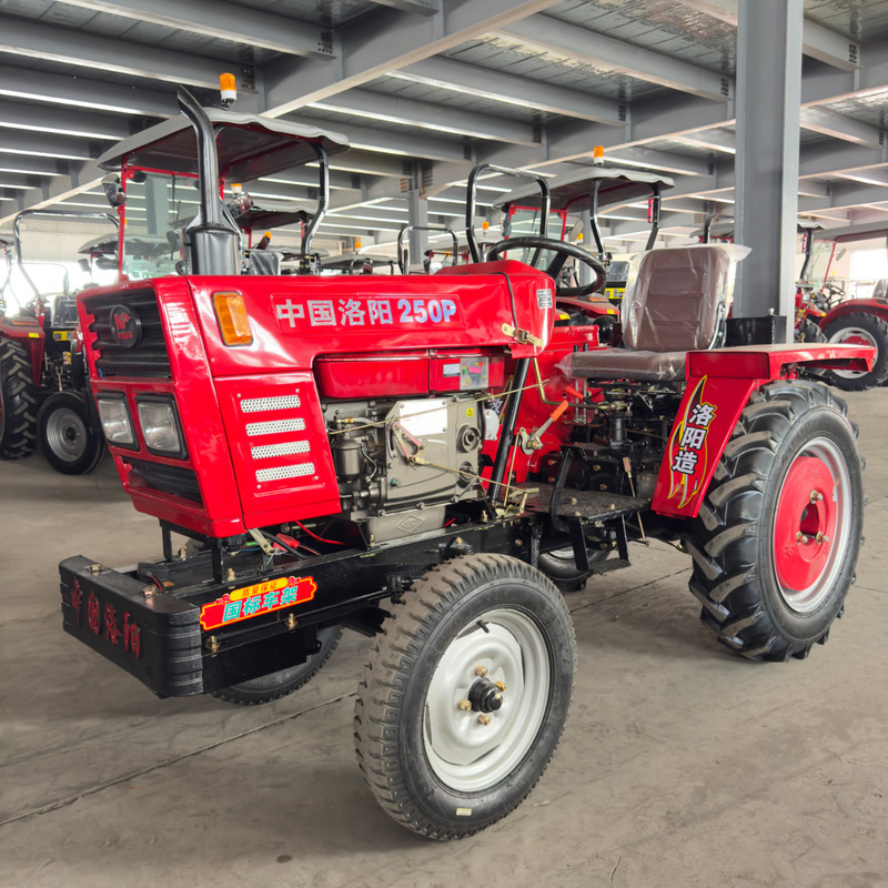 Four-Wheel Tractor 4Wd 25W Enhanced Type High-Power Diesel-Powered Dual-Purpose Agricultural Machine for Plowing Land in Both Wet and Dry Conditions Four-Wheel Tractor 4Wd 25W Enhanced Type High-Power Diesel-Powered Dual-Purpose Agricultural Machine for Plowing Land in Both Wet and Dry Conditions