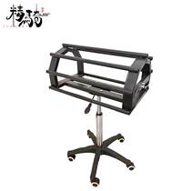 Saddle rack saddle rack floor-standing saddle rack saddle swing rack with wheels foldable saddle rack horse equipment Mingda equestrian