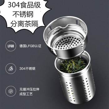 304 Stainless Steel Tea Strainer Tea Filter Tea Separator Accessories Glass Cup Thermos Cup Tea Water Separation Compartment Filter Water Cup Tea Net