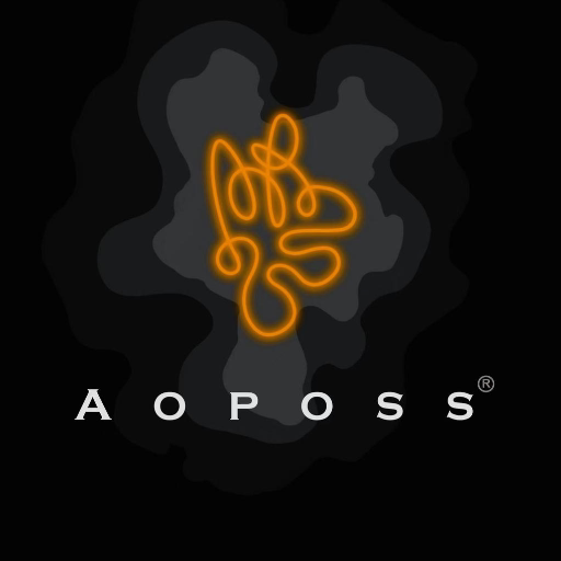 AOPOSS旗舰店的LOGO