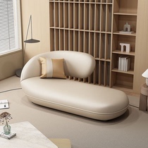 High-end villa imperial concubine beauty couch Internet celebrity designer Italian backrest chaise longue modern simple curved chaise longue