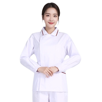 New nurse uniform womens short-sleeved winter short split suit long-sleeved hospital nursing home nursing work clothes
