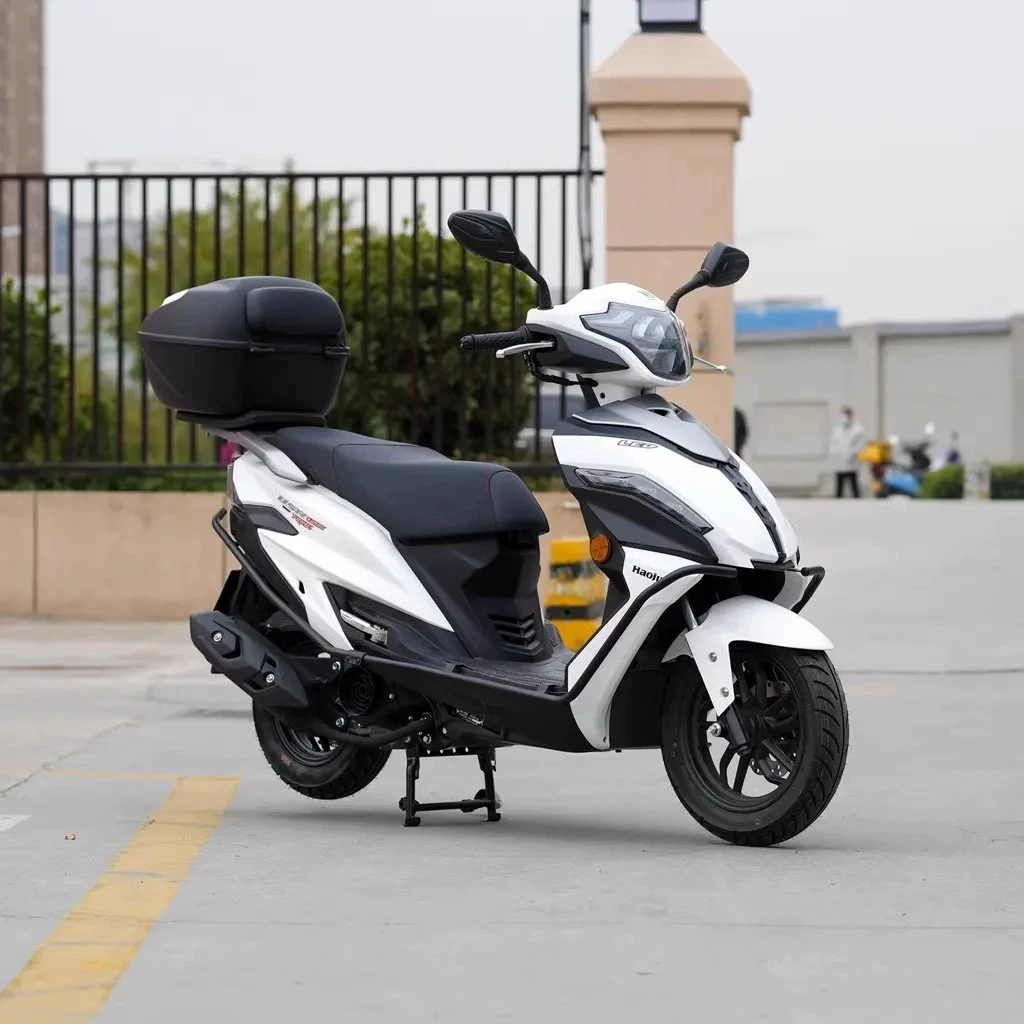 Скутер Haojue USR125CC с двигателем National IV EFI AFR125, транспортировка топлива, экономичный мотоцикл