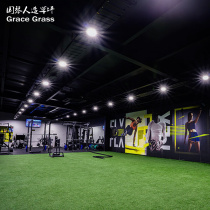 Colorful gym lawn artificial turf shock-absorbing pad colorful plastic artificial turf artificial simulated turf