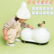 Childrens peanut twist car yo-yo car 1 to 3 year old baby babys one-year-old gift male and female baby Niuniu anti-rollover