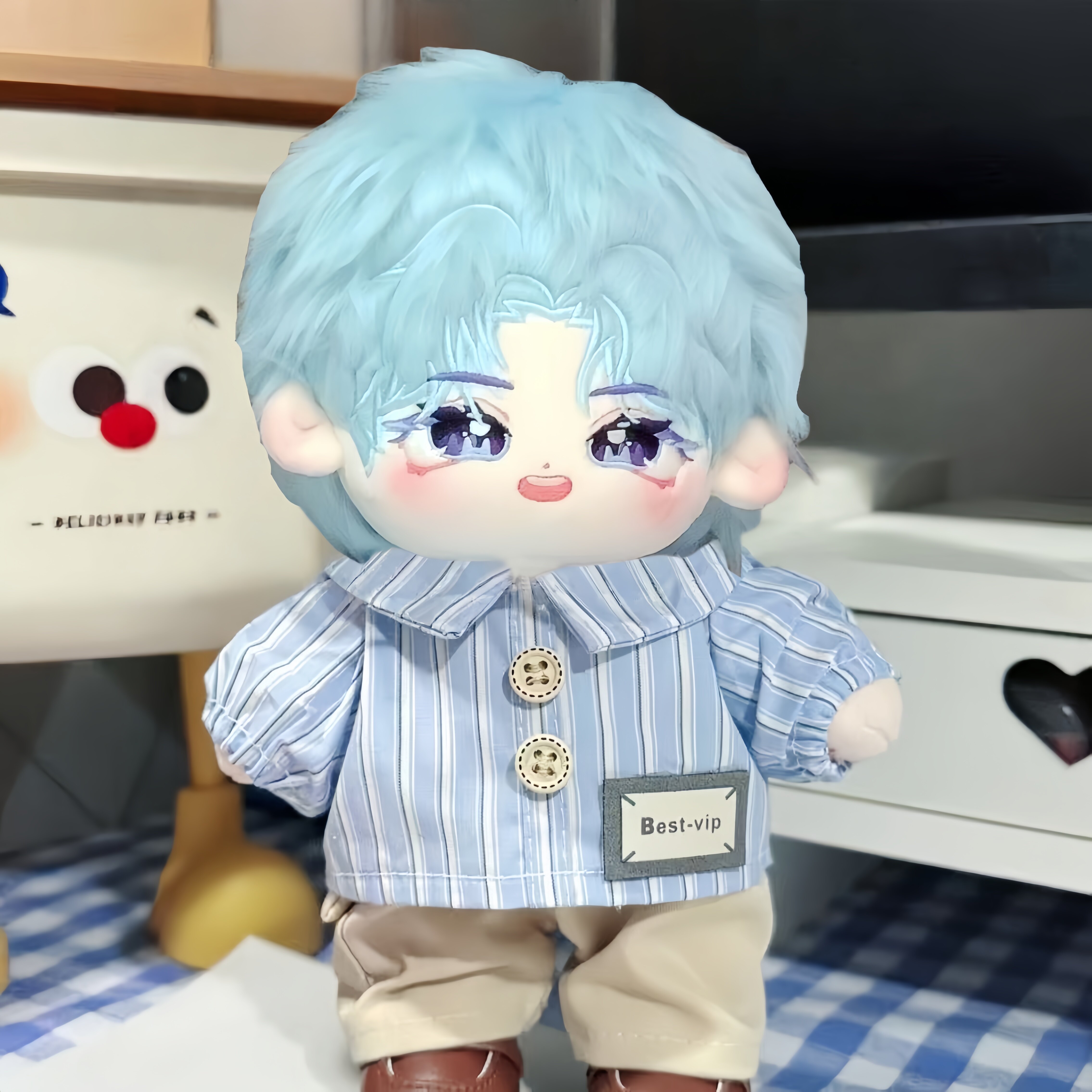 罗云熙20cm棉花娃娃，62.88能买啥？这玩意儿太戳粉了！_游戏大全_淘宝