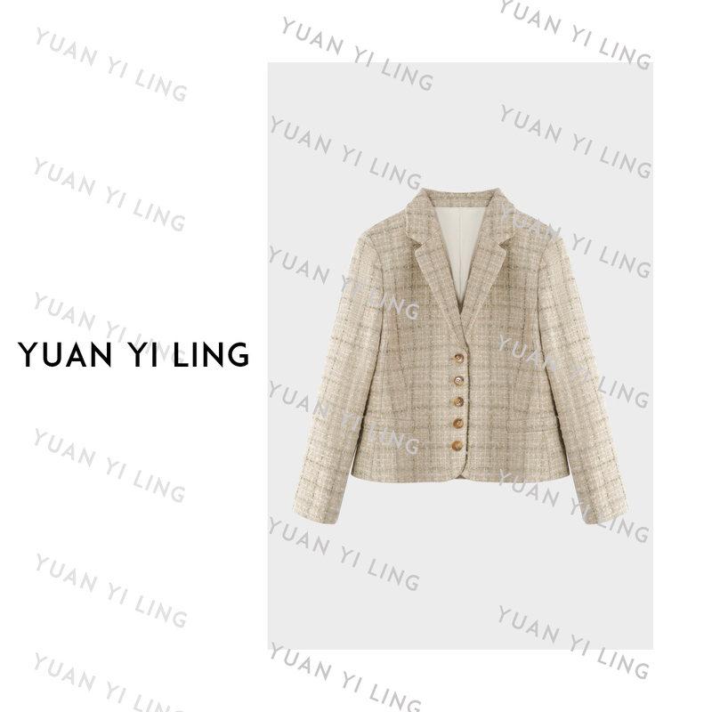 Yuan Yi Ling [Paris Encounter] Royal-Approved Fabric [Moon-Yuanyiling] Brand Collaboration Jacket