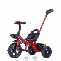 New childrens pedal outdoor auxiliary childrens foldable girls toy bicycle tricycle