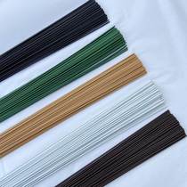 No. 16 No. 18 No. 20 No. 22 plastic-coated wire large paper flower gauze flower wire diy handmade floral wire rubber-coated wire