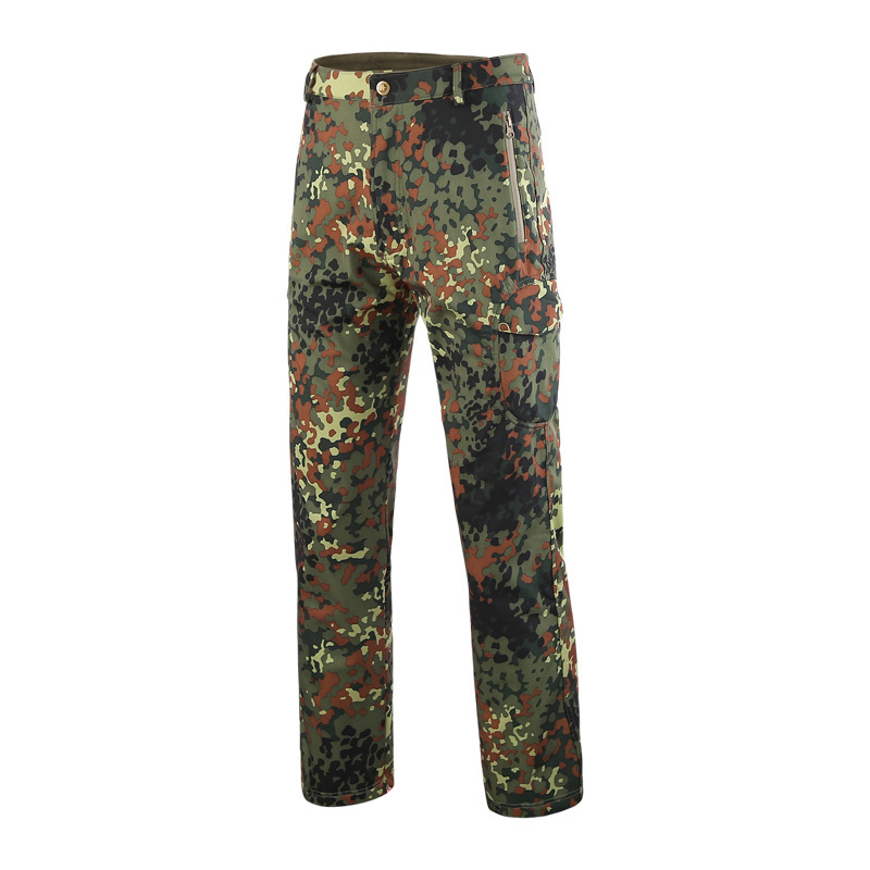 German Spotted Training Pants Tad Style Cold-Proof and Splash-Proof German Spotted Warm Hiking Outdoor Trekking Trousers German Spotted Training Pants Tad Style Cold-Proof and Splash-Proof German Spotted Warm Hiking Outdoor Trekking Trousers