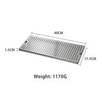 New beer brewing machine stainless steel wine drip tray beer machine accessories craft brewing tray beer box