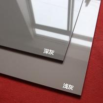 Bright pure gray ceramic tiles floor tiles 800 living room polished tiles whole body vitrified tiles anti-slip 4S store dedicated floor manufacturer