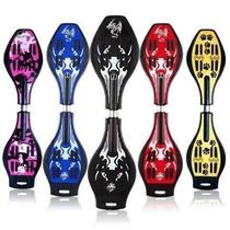 Twisting two-wheeled adult and childrens scooter 12 two-wheeled teenagers students beginners one 6-year-old snake board for men and women