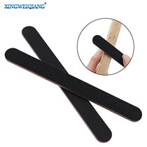 Leather edged nail file nail polishing strip double-sided rubbing strip manicure file sanding strip nail file manicure tool