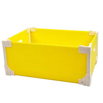Pp turnover box can quickly fold box rectangular plastic basket logistics box plastic earthworm breeding storage box