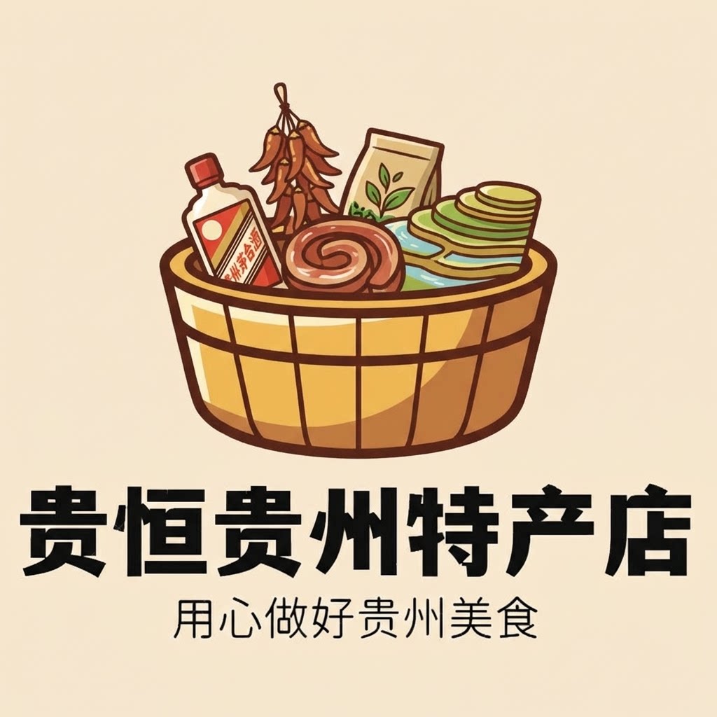 贵恒贵州特产店的LOGO