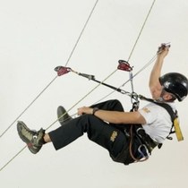 TAZ double rope descender LOV2 rise and fall stop rope adjustment multi-purpose industrial rope working equipment