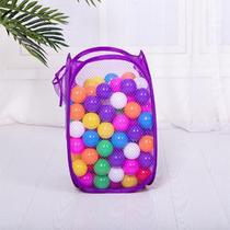 Thickened ocean ball pool storage basket Bobo ball indoor baby and childrens playpen colorful Bobo ball baby toy