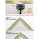 2.4 ແມັດ bright matte silver picture frame line advertising display board edge plastic picture frame border simple hanging