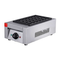 Suler electric fish ball stove commercial double plate fish ball stove electric shrimp egg octopus grill machine octopus ball stove electric heating plate