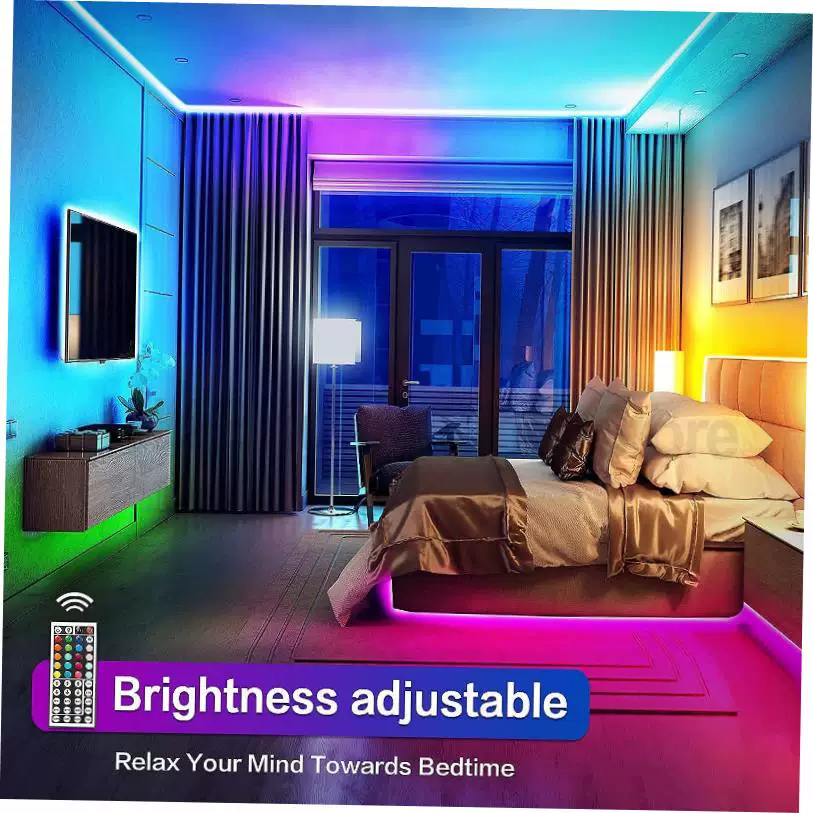 Умная Bluetooth световая лента с инфраконтролем RGB5050 MU