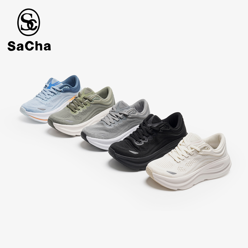 Sacha Unisex Thick-Soled Soft and Lightweight Sports Shoes with Air Cushion Running Shoes Btkb-T3316