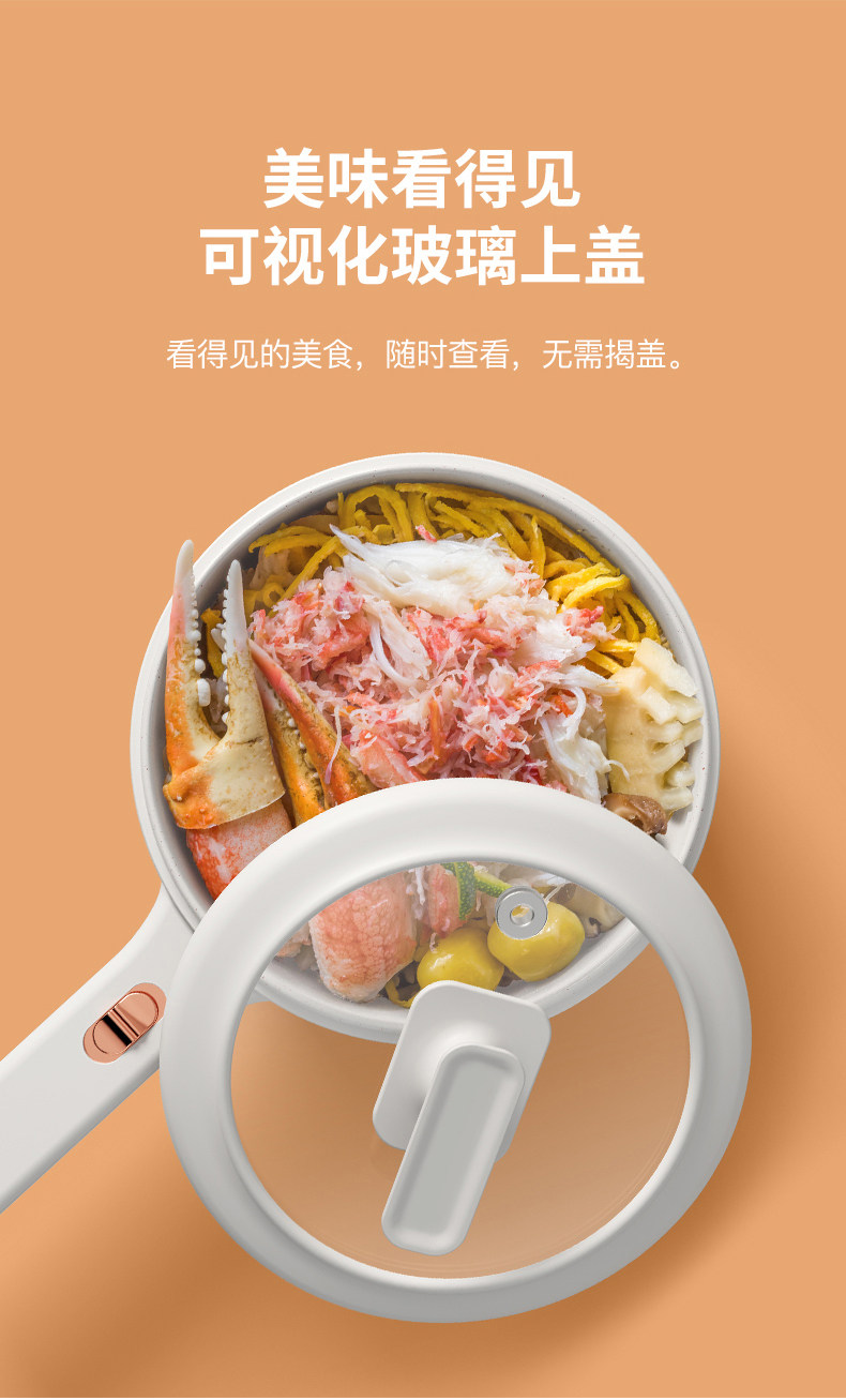 Плиты 德国电炒锅一体多功能快煮锅家用炒菜爆炒大功率煎炒蒸煮电热火锅 Other home