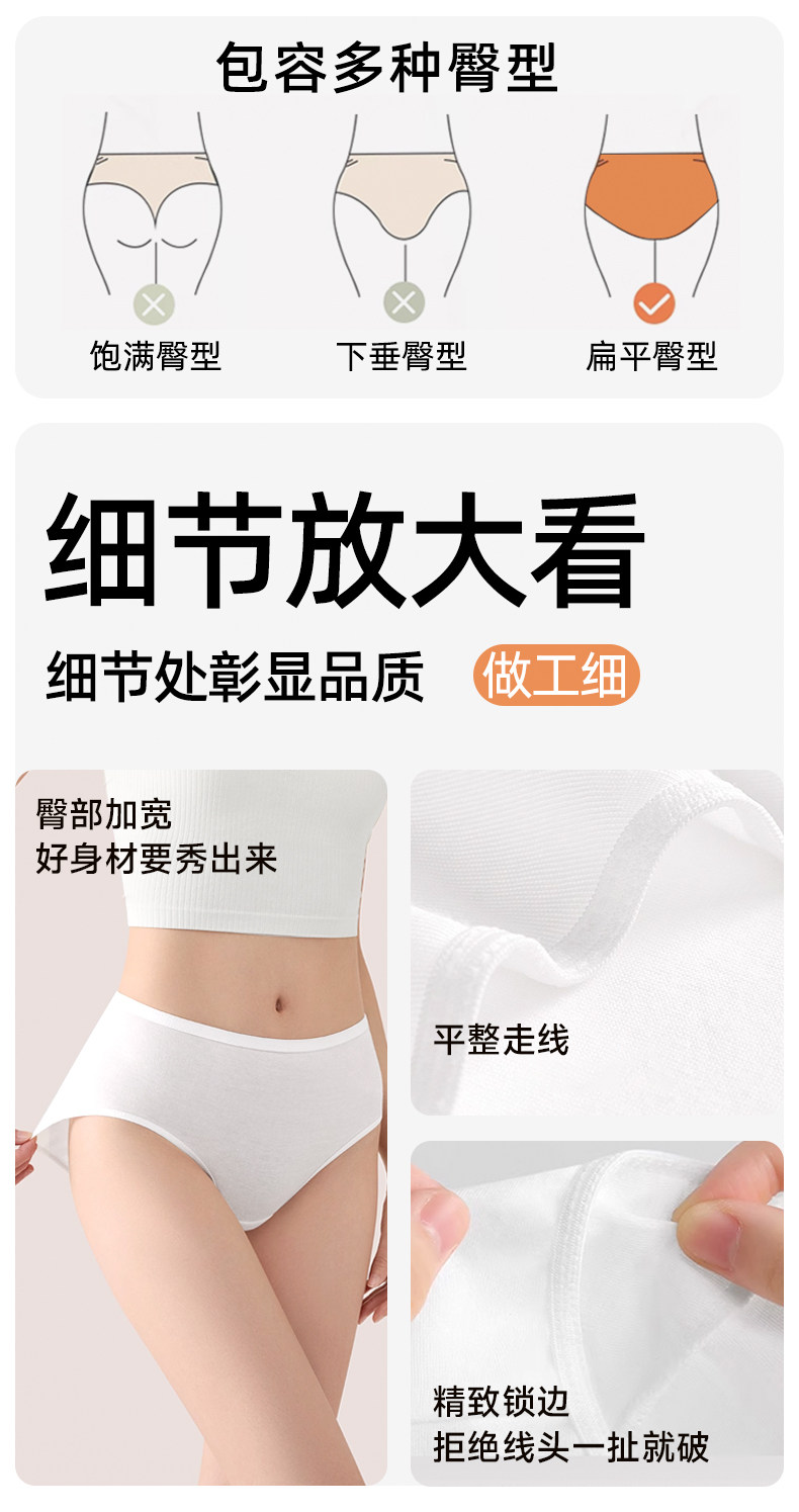 【香菇来了】 棉小然新品一次性内裤牛奶般丝滑日抛 — 15